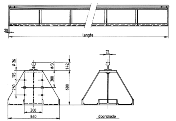 639.1 – Voorbeeld railbalk