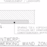 361.1 – Detailontwerp: voegafwerking wand zonder tegels